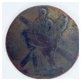 1789 Scheide Muntz Brunswick 1 Pefennig Coin