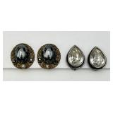 2 Pair of Collectible West Germany Ear Clips