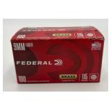 Federal Box of 100 9mm Luger Bullets