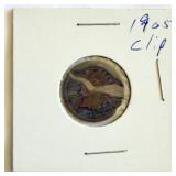 1905 Indian Head Penny w/ Mint Error Clip