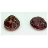 2 Redish Gemstones