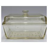Vtg Westinghouse Refrigerator Dish w/ Knob Lid