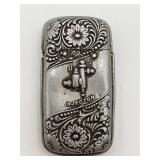 Vvintage Aluminum Advertising Matchsafe