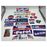 Lot of Vintage Political Campaign Memorabilia