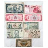 Foreign Currency from 4 Countries