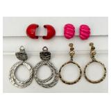4 Pair of Ear Clips