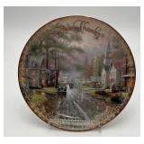 Thomas Kinkade, 'Give Thanks' Plate Collection
