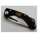 Cat Framelock Folding Pocket Knife