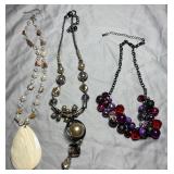 3 Unique Beaded Fashion Necklaces
