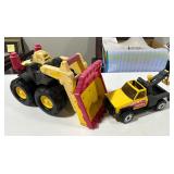 Tonka Front Loader & Tow Truck