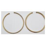 2 Gold-tone Chokers