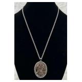 Very Nice Turritella Agate Necklace