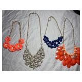 4 Unique Multicolored Necklaces