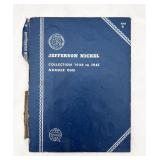 Jefferson Nickel Collection 1938-1961 Book