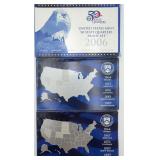 3 2006 U.S. Mint 50 State Quarters Proof Sets COA