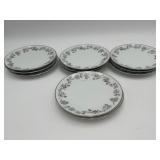 10 VTG Noritake "Pinetta" Dessert Plates