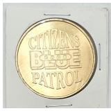 Fort Worth, TX "Citizens Code Blue Patrol" Token