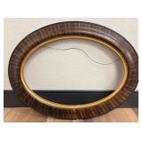 Oval Wood Frame
