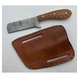 Handmade Damascus Steel Bull Cutter Knife