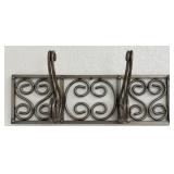 VTG Rustic Scrollwork Wrought Iron