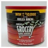 VTG Promo Hills Bros. Coffee Tin