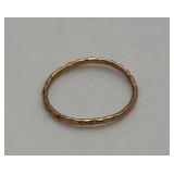 10K Gold Baby Ring
