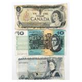 3 Foreign Currency Banknotes