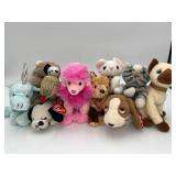 10 Vintage Ty Teenie Beanie Babies