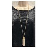 "Talbots" Fancy Tassel Necklace