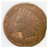 1903 Indian Head Penny w/ Clip Error