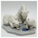 VTG Lladro "Bearly Love" Porcelain Figurine