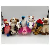10 Vintage Ty Teenie Beanie Babies