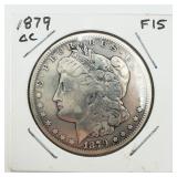 Scarce Key Date 1879-CC Morgan Silver Dollar