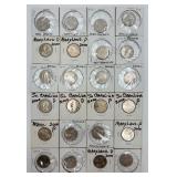 24 Brilliant Uncirculated State Quarters