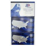 3 2004 U.S. Mint 50 Sate Quarters Proof Sets COA