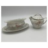 Antique Victoria Czechoslovakia Gravy Boat/Creamer
