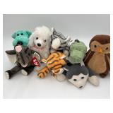 8 Vintage Ty Teenie Beanie Babies