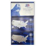 3 2005 U.S. Mint 50 State Quarters Proof Sets COA