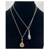 Pair of Fancy Pendants on Chains