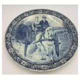 Vtg. Large Ceramic Decorative Wall Plate
