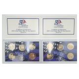 2 2008 U.S. Mint 50 State Quarters Proof Sets COA