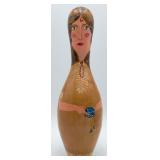 VTG Hand-painted Bowling Pin