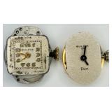 VTG Bulova Movements 23 Jewels & 21 Jewels