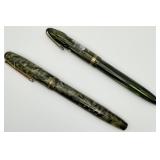 2 VTG Fountain Pens w/ Issues