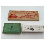 Vintage Rug Needle, Sewing Awl & Steel Pins