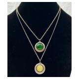 Pair of Nice Pendants on Chains