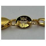 3 Gold-tone Necklaces & 2 Bracelets