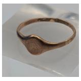 VTG 10K Gold Child