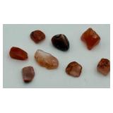Lot of Tumbled Carnelian Stones