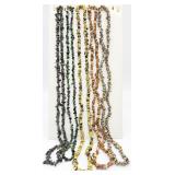 5 Natural Stringed Gemstones